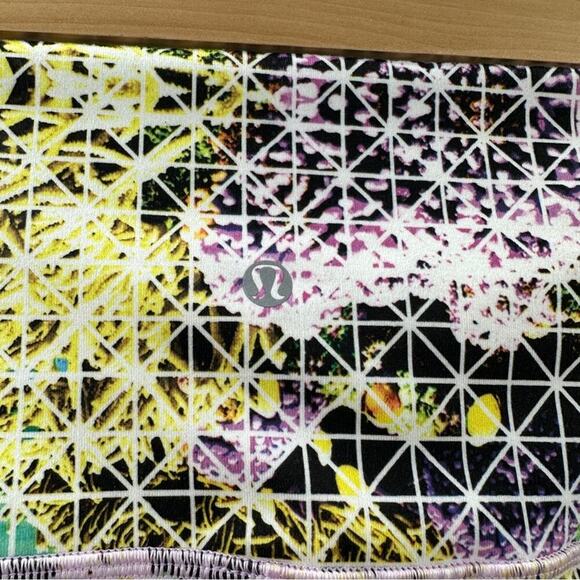 Lululemon Rare Wunder Under Crop II *Full-On Luon (Roll Down) in Paradise Grid 4 - Picture 7 of 11